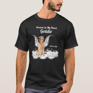 Camiseta Pet Memorial Angel Dog Retriever