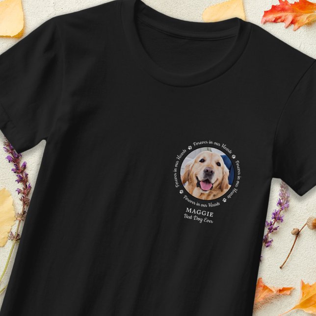Camiseta Pet Memorial Pet Perde Presente Foto Personalizada (Criador carregado)