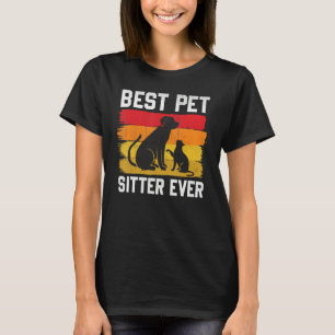 Camiseta Pet Owner Animal Best Pet Sitter