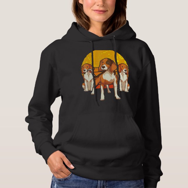 Camiseta Pet Owner Animal Sunset Beagle (Frente)