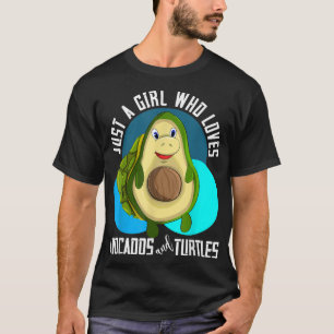 Camiseta Pet Owner Women Just A Girl Who Loves Avocados And
