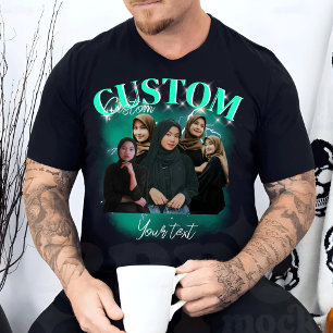 Camiseta Pet Personalizado, Pet Bootleg Gráfico Retroativo 