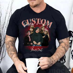 Camiseta Pet Personalizado, Pet Bootleg Gráfico Retroativo 