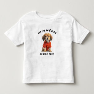 Camiseta Pet Photo Boss Dog Personalizado