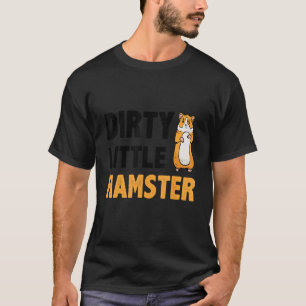Camiseta Pet Proprietário de Pet de Hamster Sujo Ro