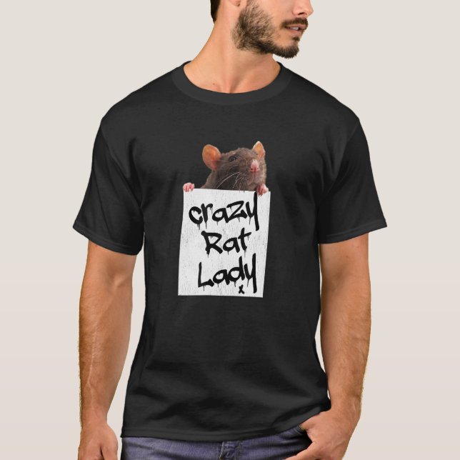 Camiseta Pet Rat Slogan 15 (Frente)