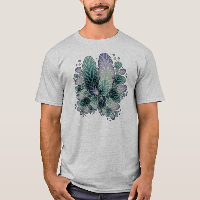 Camiseta Pétalas do Fractal (Frente)