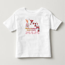 Camiseta Pétalas em Harmonia Rosa