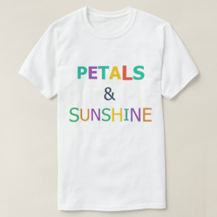 Camiseta Pétalas & Luz do Sol