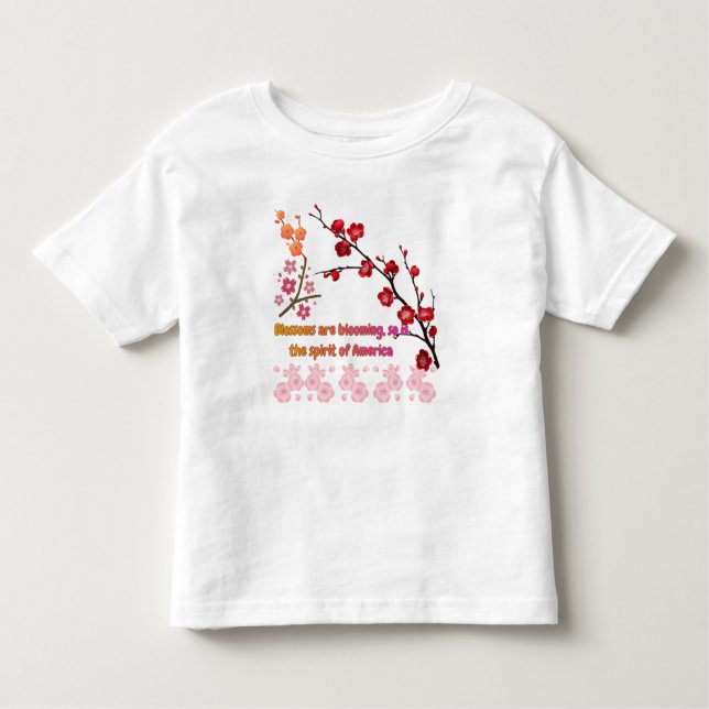 Camiseta Petals in Pink Harmony (Frente)