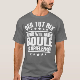 Camiseta Petanque Bocce Boule Player Gift Ball Funny Retro