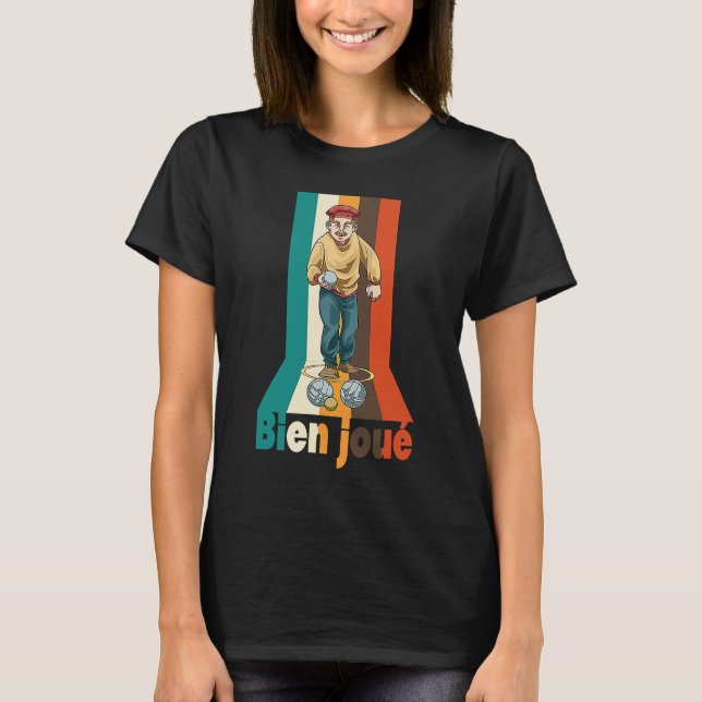 Camiseta Petanque Petanque para um petanque (Frente)