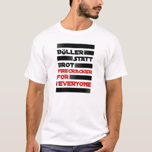 Camiseta Petardo em vez de pão!