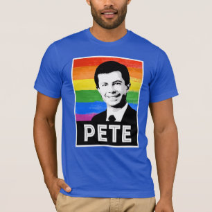 Camiseta Pete LGBT Flag
