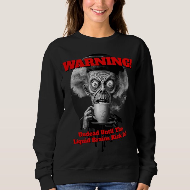 Camiseta Pete: Manhãs de Cérebro Líquido (Frente)
