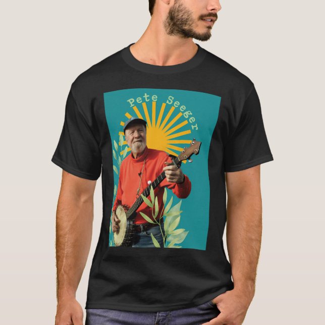 Camiseta Pete Seeger (Frente)
