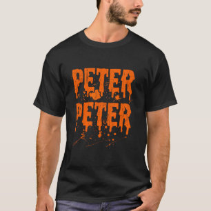 Camiseta Peter Peter Pumpkin Comendo Costume Correspondendo