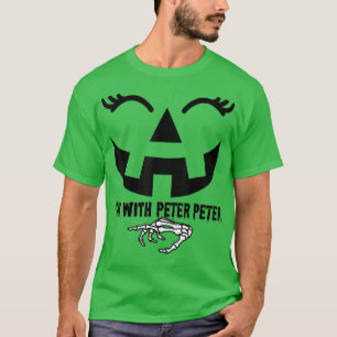 Camiseta Peter Pumpkin comeu fantasia de Casal de Dia das B