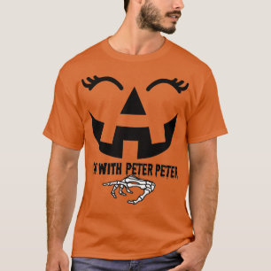 Camiseta Peter Pumpkin comeu fantasia de Casal de Dia das B