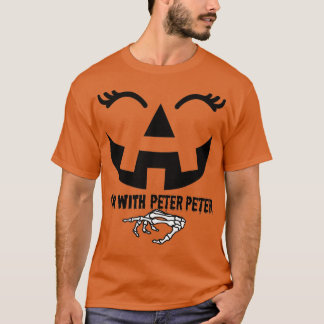 Camiseta Peter Pumpkin comeu fantasia de Casal de Dia das B