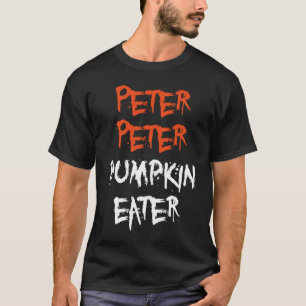 Camiseta Peter Pumpkin comeu para homens mulheres e criança