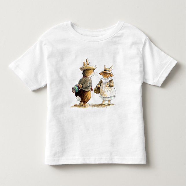 Camiseta Peter Rabbit (casal) (Frente)