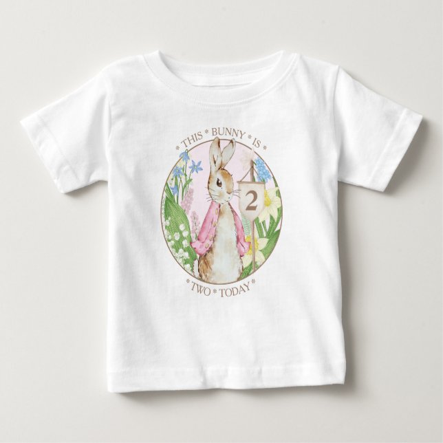 Camiseta Peter the Rabbit Birthday Girl (Frente)