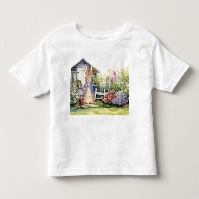 Camiseta Peter the Rabbit Garden Shed (Frente)