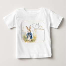 Camiseta Peter The Rabbit Watercolor Birthday