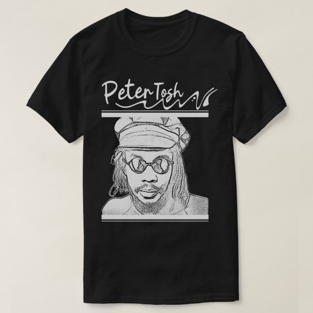 Camiseta Peter Tosh Reggae (Frente do Design)