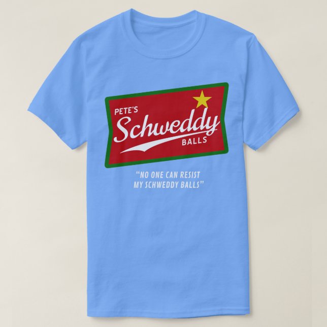 Camiseta Petes Schweddy Balls Natal (Frente do Design)