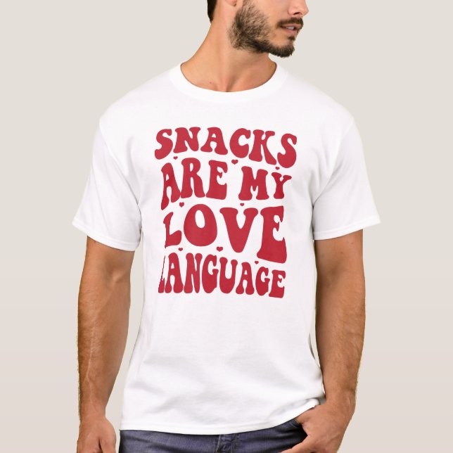 Camiseta Petiscos São Minha Linguagem do Amor, Amantes de P (Frente)