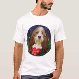Camiseta Petit Basset Griffon Vendeen presentes de Natal