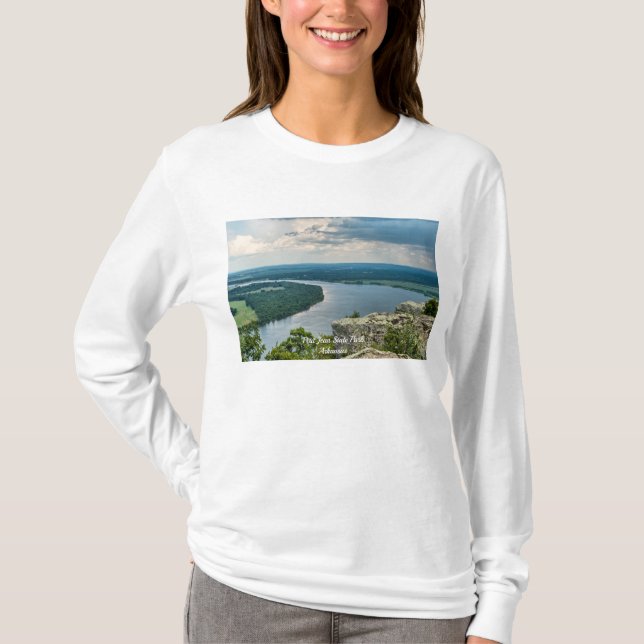 Camiseta Petit Jean Cedar Creek Long Sleeve T Shirt (Frente)
