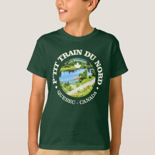 Camiseta Petit Train du Nord (bicicleta c)