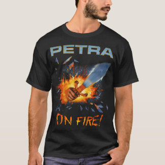 Camiseta Petra Em Chamas