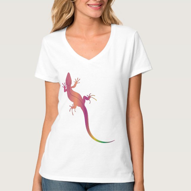 Camiseta Petroglifos Meu Pet Lizard (Frente)