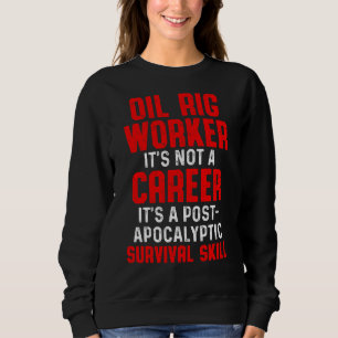 Camiseta Petroleiro Trabalhador De Petróleo Flexível Nos Eu