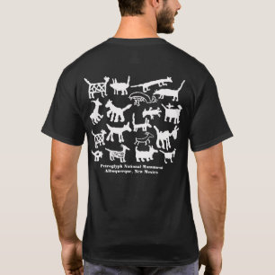 Camiseta Petrolíferas de cães, coiotes e raposa