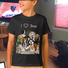Camiseta Pets de Cubo de Dogpile Original, Personalizar Tex