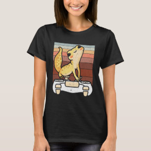Camiseta Pets de Herpetologia de Reptile Leopardo Gecko Liz