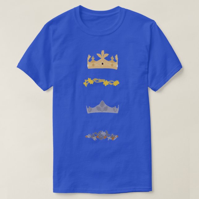 Camiseta Pevensie Crowns 1 (Frente do Design)