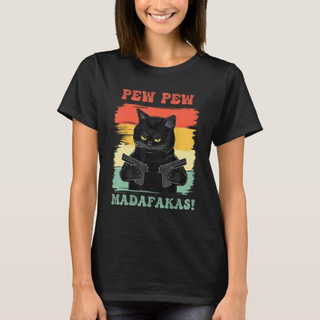 Camiseta Pew Pew Madafakas (Frente)