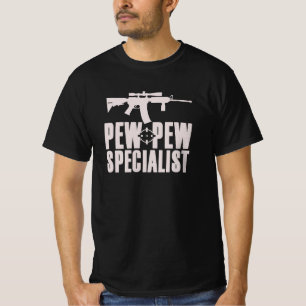 Camiseta Pew Pew Specialist Airsoft/Paintball