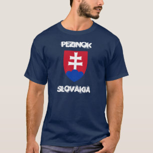 Camiseta Pezinok, Eslováquia com brasão de armas