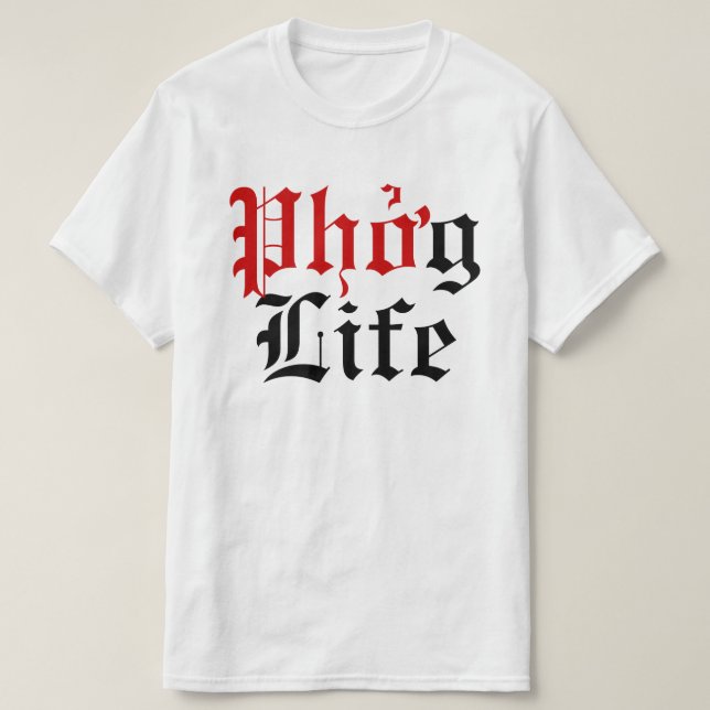 Camiseta Phở g Life (Frente do Design)