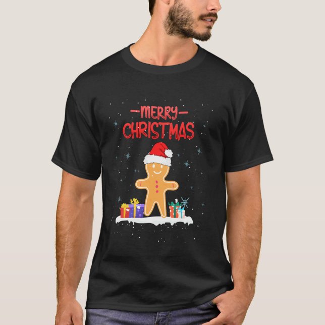 Camiseta Ph Feliz Natal Gingercake Cookie Ba (Frente)