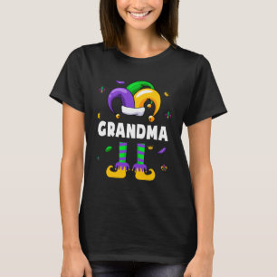 Camiseta Ph Jester Hat Mardi Gras Família Correspondente Fi