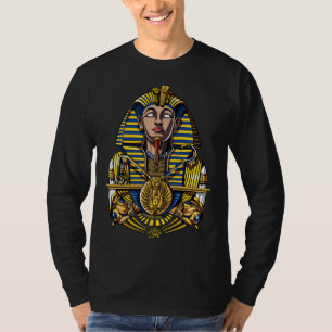 Camiseta Pharaó egípcio Tutankhamun King Tut