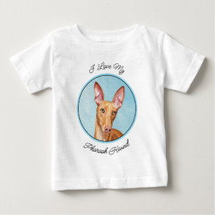Camiseta Pharaoh Hound Painting - Arte Cachorra Original
